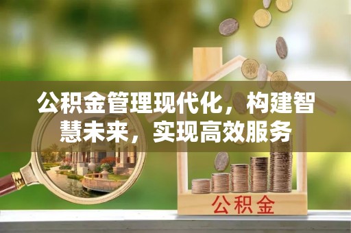 延川公积金管理现代化，构建智慧未来，实现高效服务