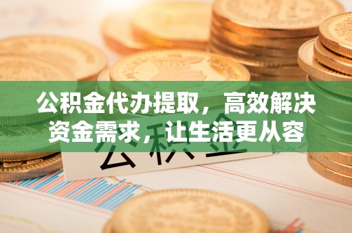 延川公积金代办提取，高效解决资金需求，让生活更从容