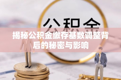 延川揭秘公积金缴存基数调整背后的秘密与影响