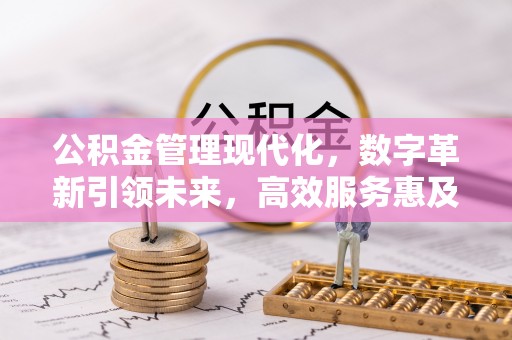 延川公积金管理现代化，数字革新引领未来，高效服务惠及民生