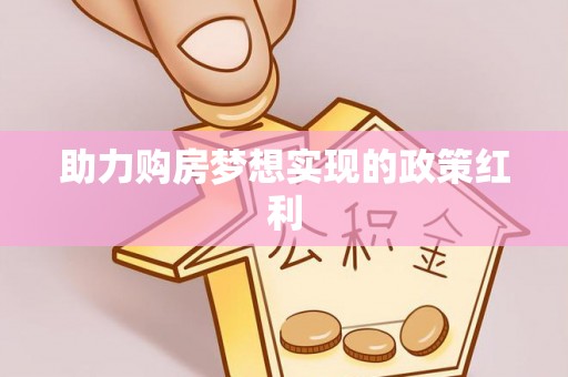 延川助力购房梦想实现的政策红利