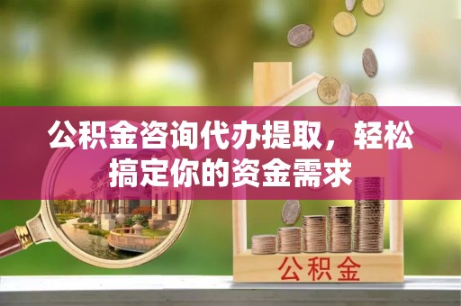 延川公积金咨询代办提取，轻松搞定你的资金需求
