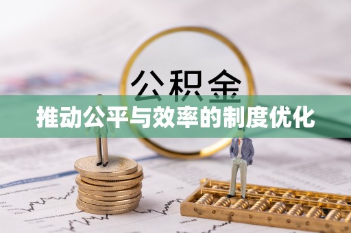 延川推动公平与效率的制度优化