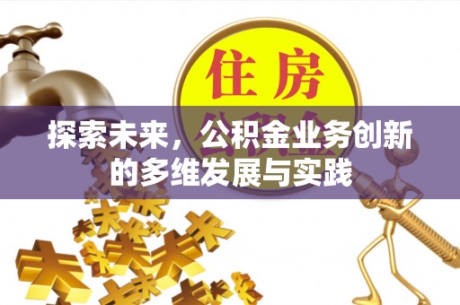 延川探索未来，公积金业务创新的多维发展与实践