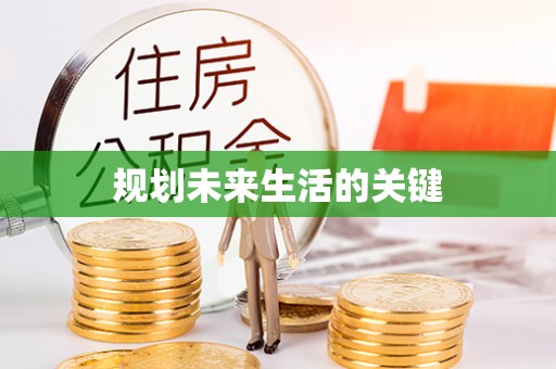 延川规划未来生活的关键