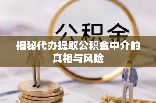 延川揭秘代办提取公积金中介的真相与风险