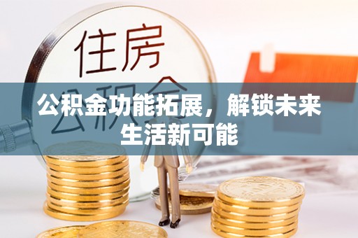 延川公积金功能拓展，解锁未来生活新可能