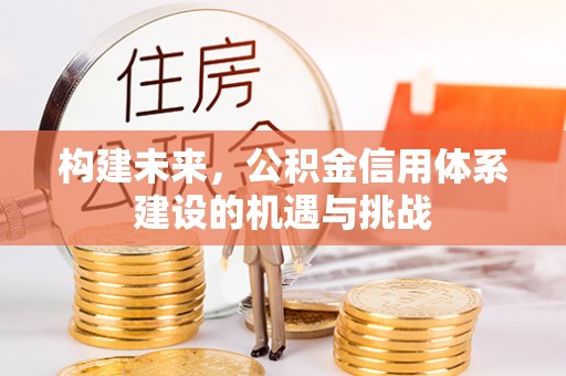 延川构建未来，公积金信用体系建设的机遇与挑战
