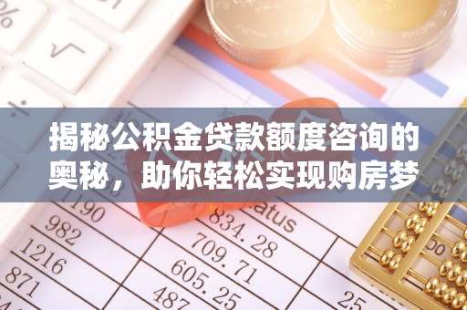 延川揭秘公积金贷款额度咨询的奥秘，助你轻松实现购房梦想
