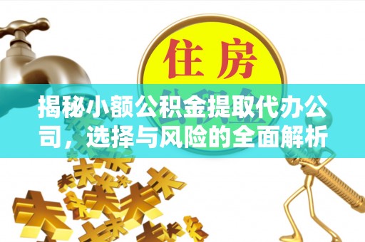 延川揭秘小额公积金提取代办公司，选择与风险的全面解析