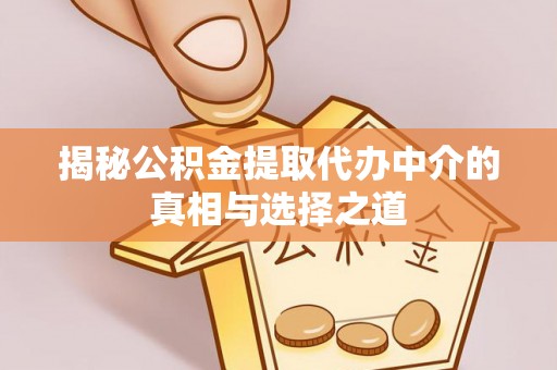 延川揭秘公积金提取代办中介的真相与选择之道