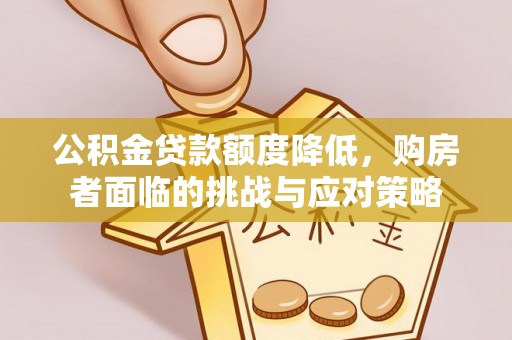 延川公积金贷款额度降低，购房者面临的挑战与应对策略