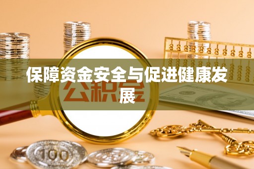 延川保障资金安全与促进健康发展