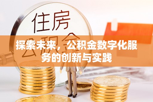 延川探索未来，公积金数字化服务的创新与实践